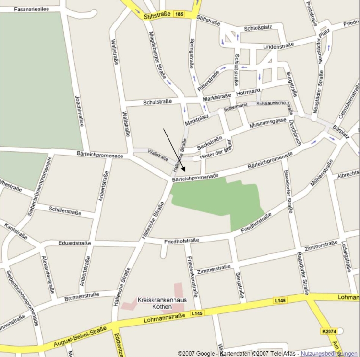 Lageplan 
